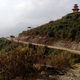 A shrine on a mountain road in Nepal.